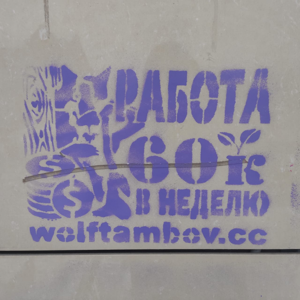 В Тамбове вандалы испортили десятки зданий В Тамбове вандалы испортили десятки зданий
