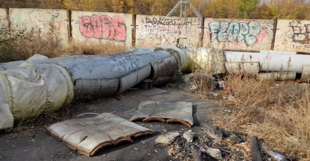 В Тамбове вандалы испортили новую теплоизоляцию трубопровода В Тамбове вандалы испортили новую теплоизоляцию трубопровода