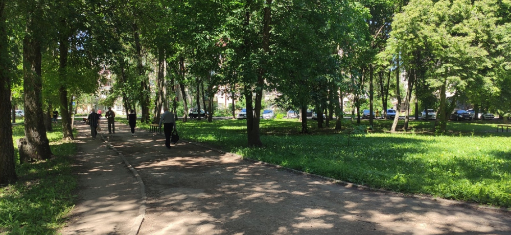 В Тамбове началось благоустройство сквера Строителей В Тамбове началось благоустройство сквера Строителей
