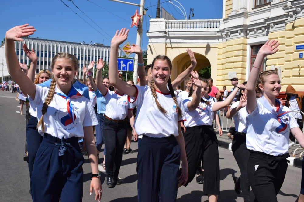 В Тамбове прошёл парад детских организаций В Тамбове прошёл парад детских организаций