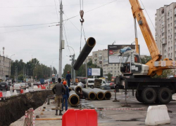 Правосторонний съезд на Рылеева должны открыть к четвергу Правосторонний съезд на Рылеева должны открыть к четвергу