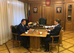 Вице-премьер России Алексей Гордеев обсудил с губернатором Александром Никитиным перспективы новых проектов в АПК региона Вице-премьер России Алексей Гордеев обсудил с губернатором Александром Никитиным перспективы новых проектов в АПК региона