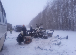 ДТП в Рассказовском районе закончилось смертью четырех человек ДТП в Рассказовском районе закончилось смертью четырех человек