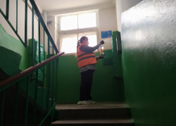 В многоквартирных домах Тамбова проводят дезинфекцию В многоквартирных домах Тамбова проводят дезинфекцию