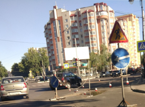 Коллектор на Мичуринской снова потёк Коллектор на Мичуринской снова потёк