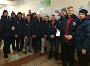 БК «Тамбов» полным составом проголосовал на выборах президента России БК «Тамбов» полным составом проголосовал на выборах президента России