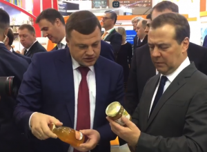 Губернатор пригласил Дмитрия Медведева в Мичуринск, премьер согласился Губернатор пригласил Дмитрия Медведева в Мичуринск, премьер согласился