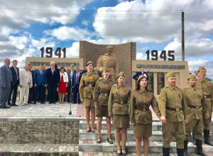 Губернатор открыл мемориал павшим воинам в Ржаксинском районе Губернатор открыл мемориал павшим воинам в Ржаксинском районе