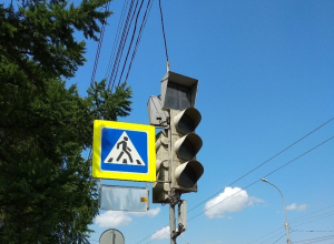 Вслепую. Светофоры на Мичуринской погасли Вслепую. Светофоры на Мичуринской погасли