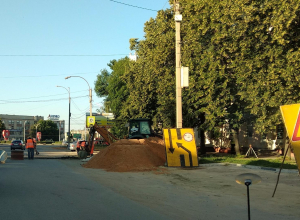 На Пролетарке сделали ливневку На Пролетарке сделали ливневку