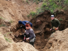 Студенты Жердевского колледжа обнаружили останки красноармейцев
