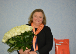 Почётное звание «Заслуженный работник сельского хозяйства РФ» получила фермер из Токарёвского района