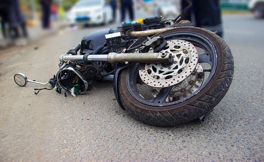 Тамбовчанин попал в ДТП на угнанном мотоцикле